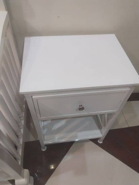 Steel Framed table type Side table With one drawer 2