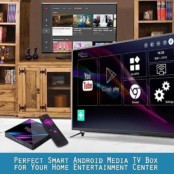 H96 Max  Android 11 Smart OTT TV Box 4Gb RAM 32Gb ROM 4