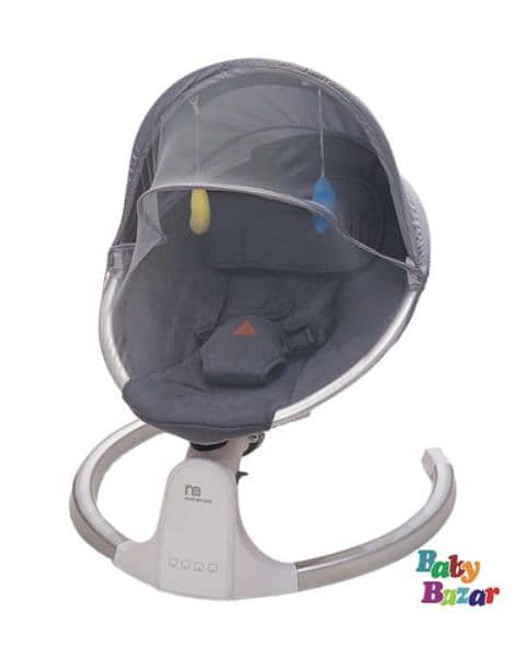 Baby Auto Swing  Electric Jhoola with Stand for Sleeping Kids" 4