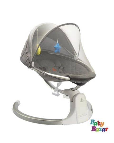 Baby Auto Swing  Electric Jhoola with Stand for Sleeping Kids" 5