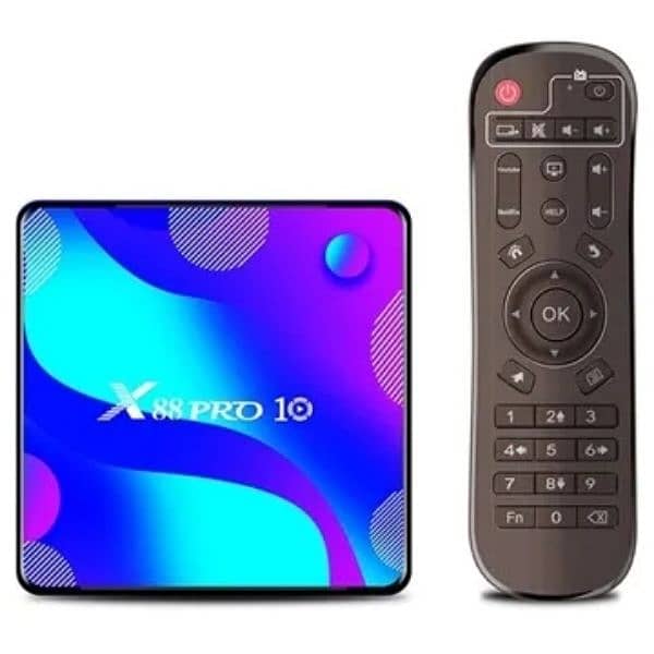 X88 PRO 10 4gb 64gb SMART ANDROID 10 TV BOX 1