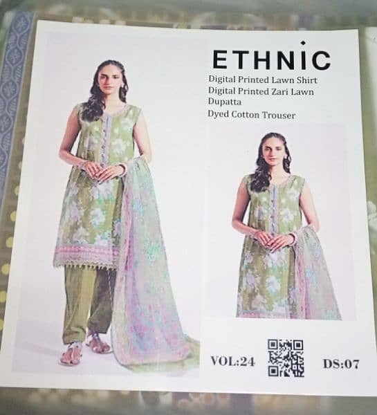 Ethnic Zari lawn 3 PC collection buy 1 get 1 free 2