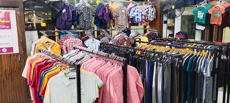 Running garments shop for sale 1