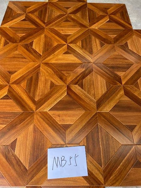 HDF Laminate Wooden Floors/ wallpaper/ pvc skirting. 17