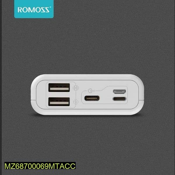 Material: Plastic
•  Product Features:  Micro Usb Dual Input. 1