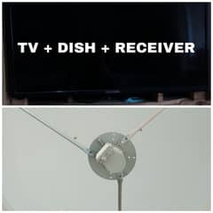 Samsung 32 Inch Full HD TV + A Grade Dish + Receiver 0