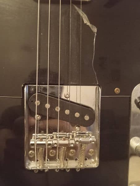 Telecaster Chinese guitar and nuX MG 20 processor 5