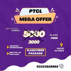 PTCL Unlimited Internet | Internet Bundles | 100 Mbps | Fiber Internet