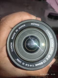 Canon lens, 17_85mm