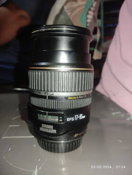 Canon lens, 17_85mm 1