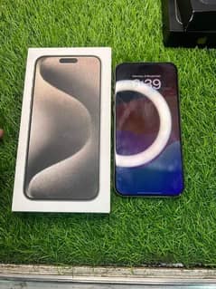 iPhone 15 pro max 256gb with full box for urgent sale me no repair