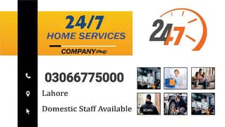 staff available for different home services