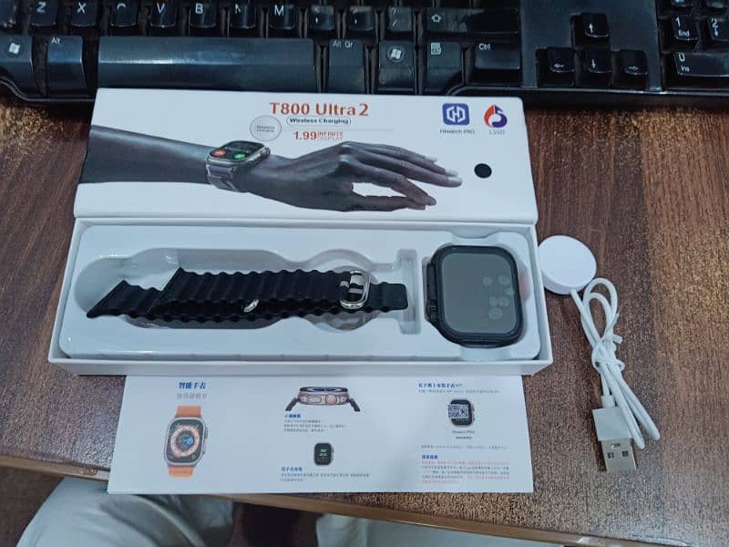 T800 Ultra-2 smart watch, full touch health monitoring bt call etc 0