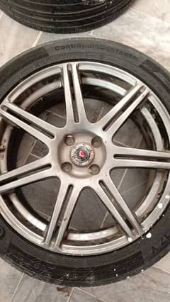 17 inch rims little bit used up for sell