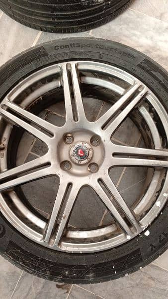 17 inch rims little bit used up for sell 0