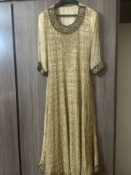 valima dress for sale golden purple 1