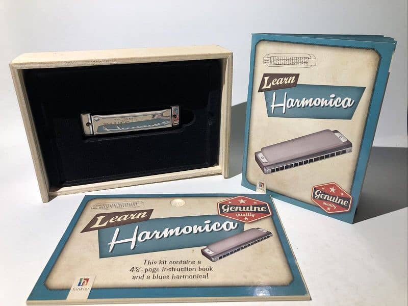 Hinkler Learn Harmonica Kit In Original Box 0