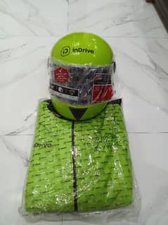 indrive helmet and jacket