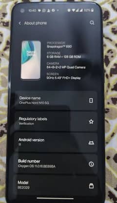 OnePlus N10 6GB 128GB Dual Sim