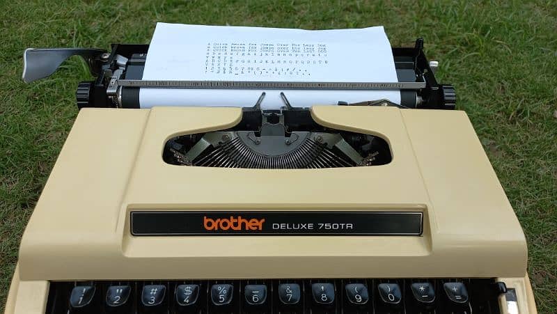 vintage 1970s Brother Typewriter 1