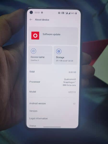 Oneplus 9 (With Complete Box and Accessories) 1