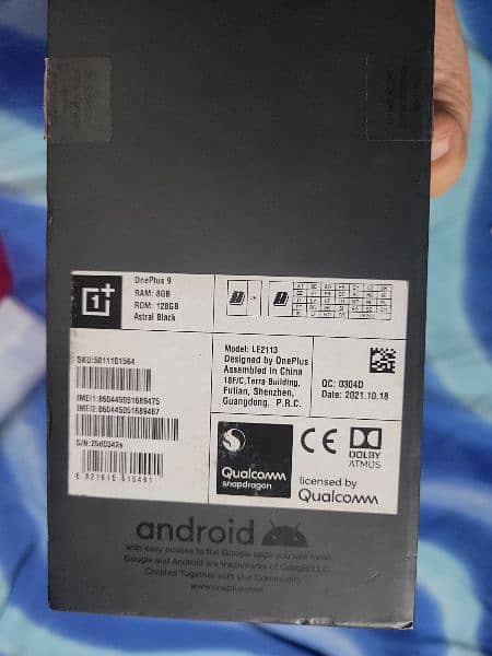 Oneplus 9 (With Complete Box and Accessories) 8