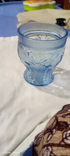 6 piece Beautiful water Glass