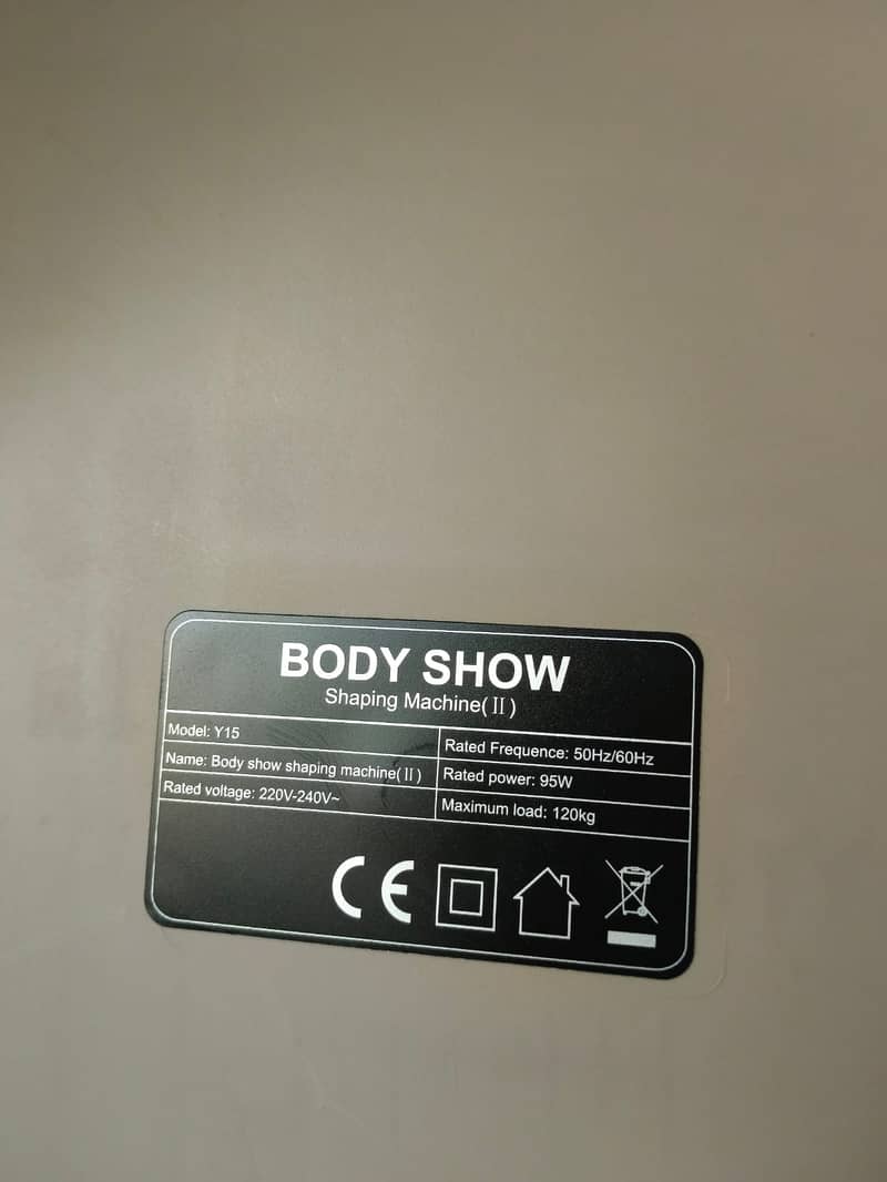 Body Show Shaping Machine (II) 1