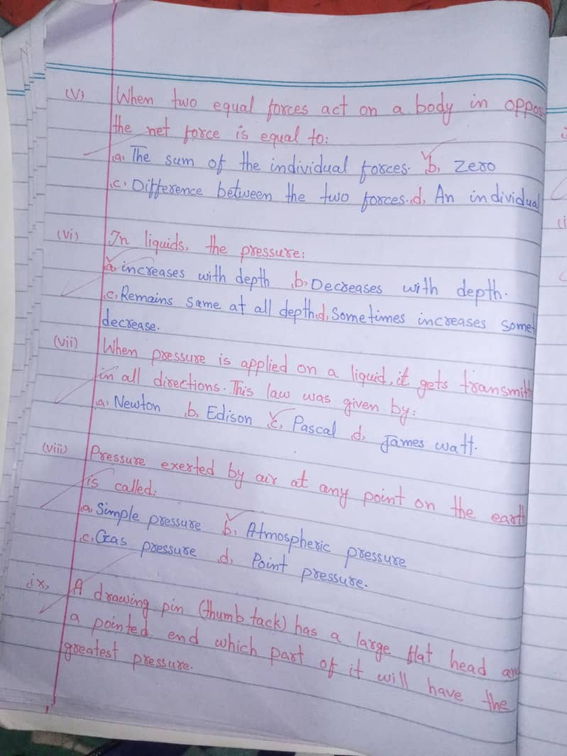 Handwriting assignment 6