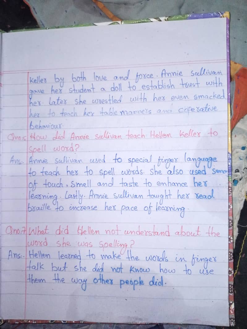 Handwriting assignment 10