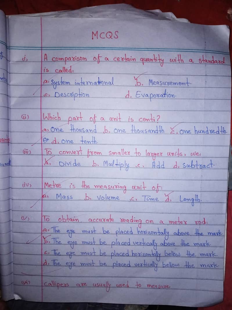 Handwriting assignment 16