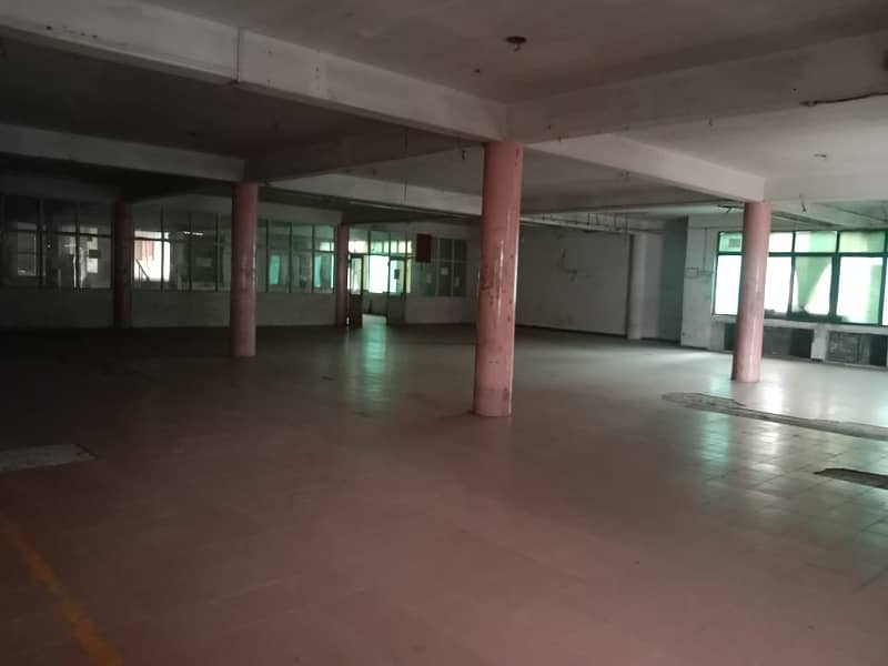 90000 sq. ft. Neat and clean Factory available for rent on Defence road Lahore 5