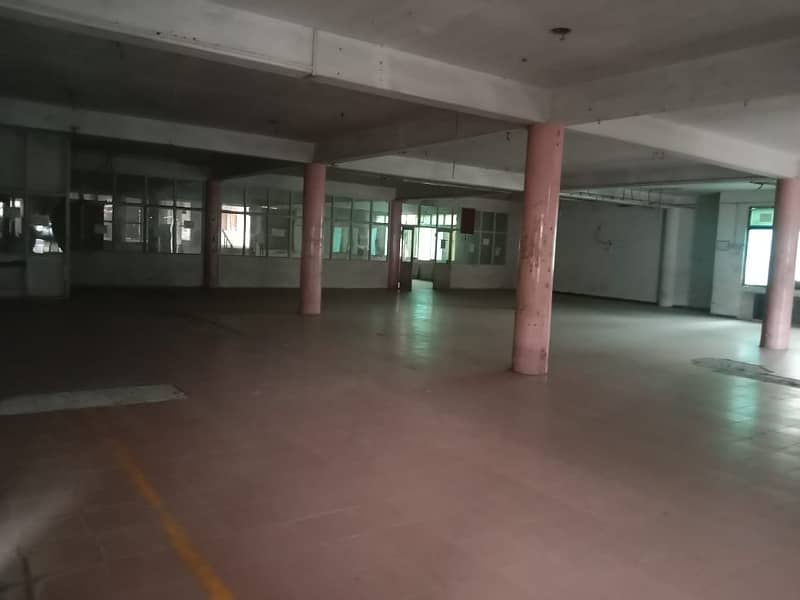 90000 sq. ft. Neat and clean Factory available for rent on Defence road Lahore 6