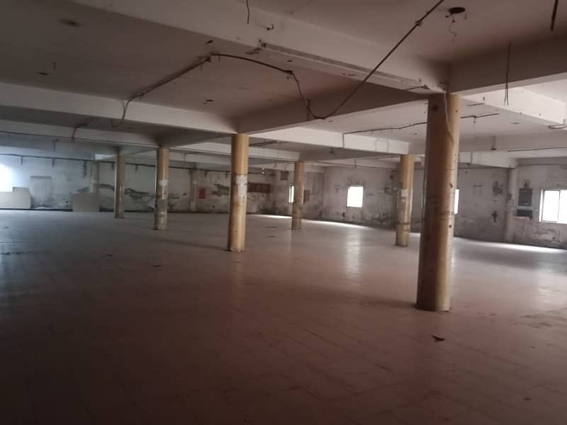 90000 sq. ft. Neat and clean Factory available for rent on Defence road Lahore 7