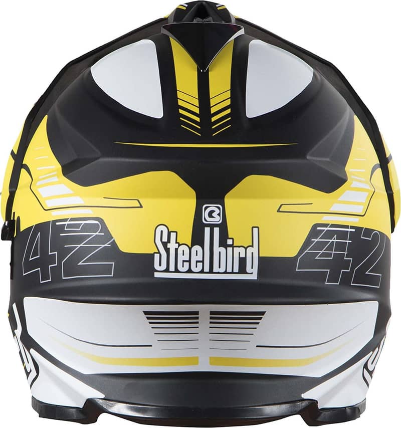 Steelbird SB-42 Airborne Motocross Helmet Orignal 1
