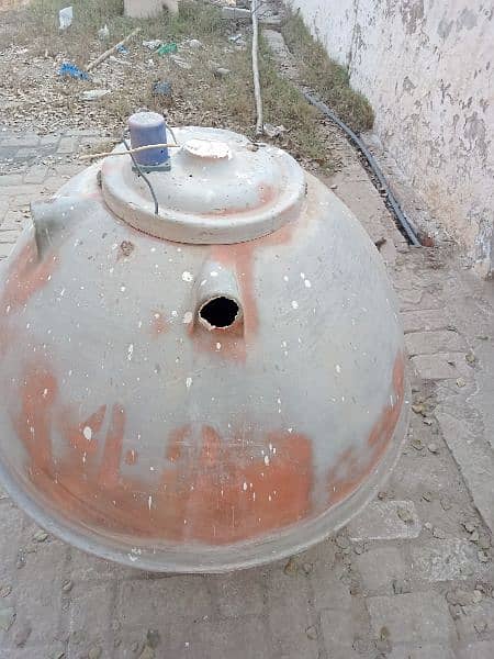 round water tank big ok not leaked 1