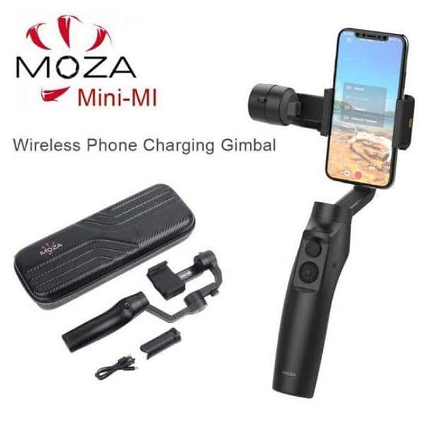 Moza Mimi Gimbal built in wifi charger for all kinds of smart phones 1