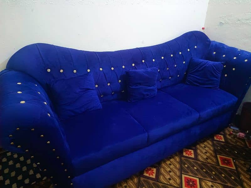 Sofa Set 6 Seaters With Table Lush Condition 3