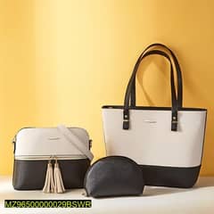 Women's Leather Handbag 1Pc,2Pc & 3Pcs from Rs1000 To Rs2500