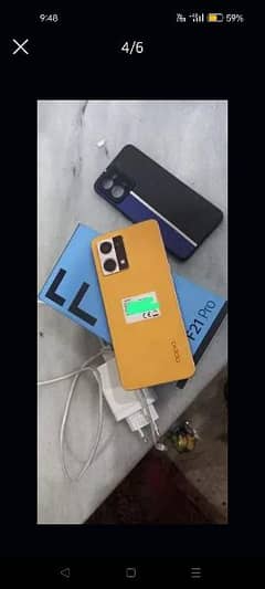 oppo f21 pro 8 128 official pta proved with box and charger