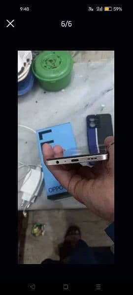 oppo f21 pro 8 128 official pta proved with box and charger 5