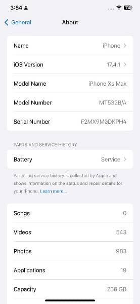 I Phone XS Max non pta 10
