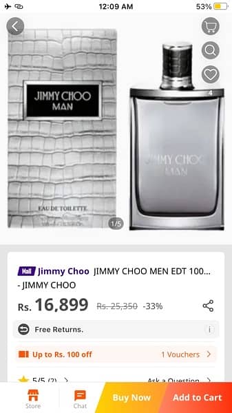 “Jimmy Choo Man” Original Perfume for Men. Made in France. 0