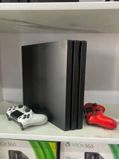 PS4 PRO 1TB With 3 Controllers & Multiple CD’s