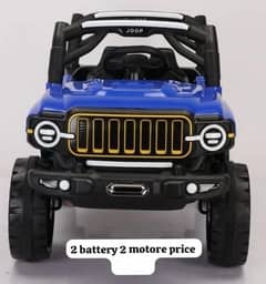 12V Battery Operated Ride On Jeep For Kids With 2 wheels Motors