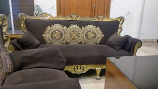 five seater sofa for sale: new foam ,new fabric