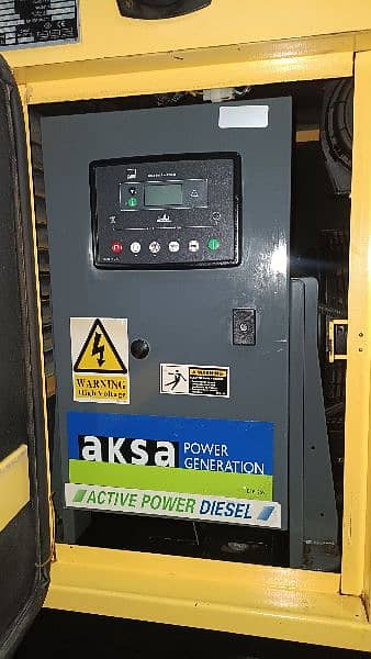Perkins 22kva aksa power generator in good condition for sale 0