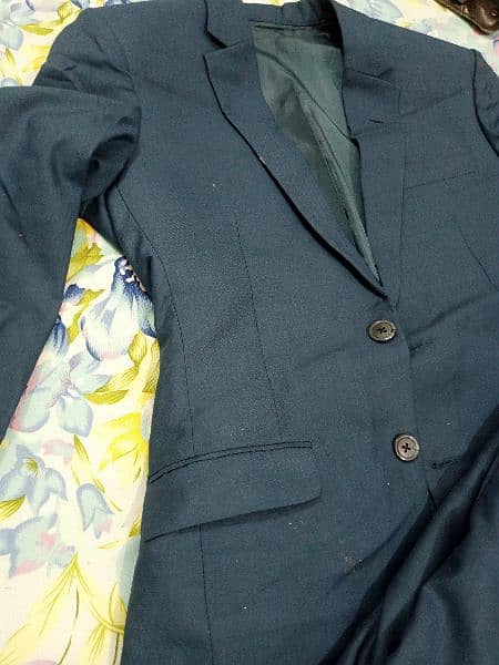 blue colour 2 piec suit 5