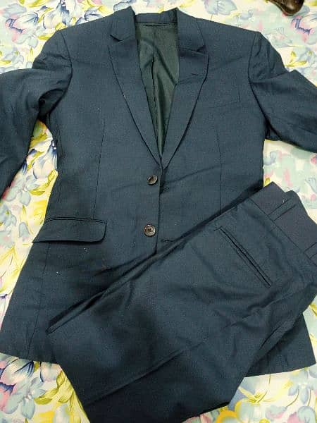 blue colour 2 piec suit 6