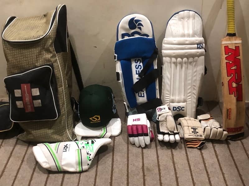 cricket kit wath bat 0